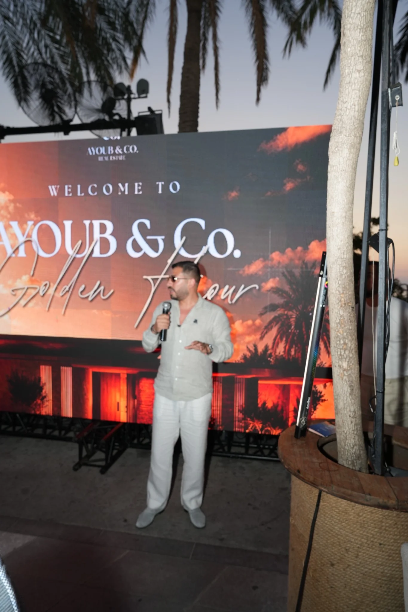 Investment presentation at Ayoub & Co Golden Hour